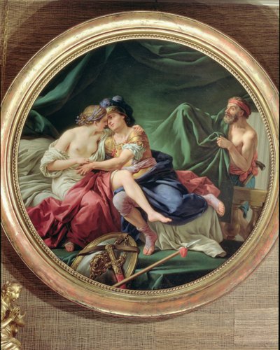 Marte y Venus sorprendidos por Vulcano, 1768 de Louis Jean François Lagrenée